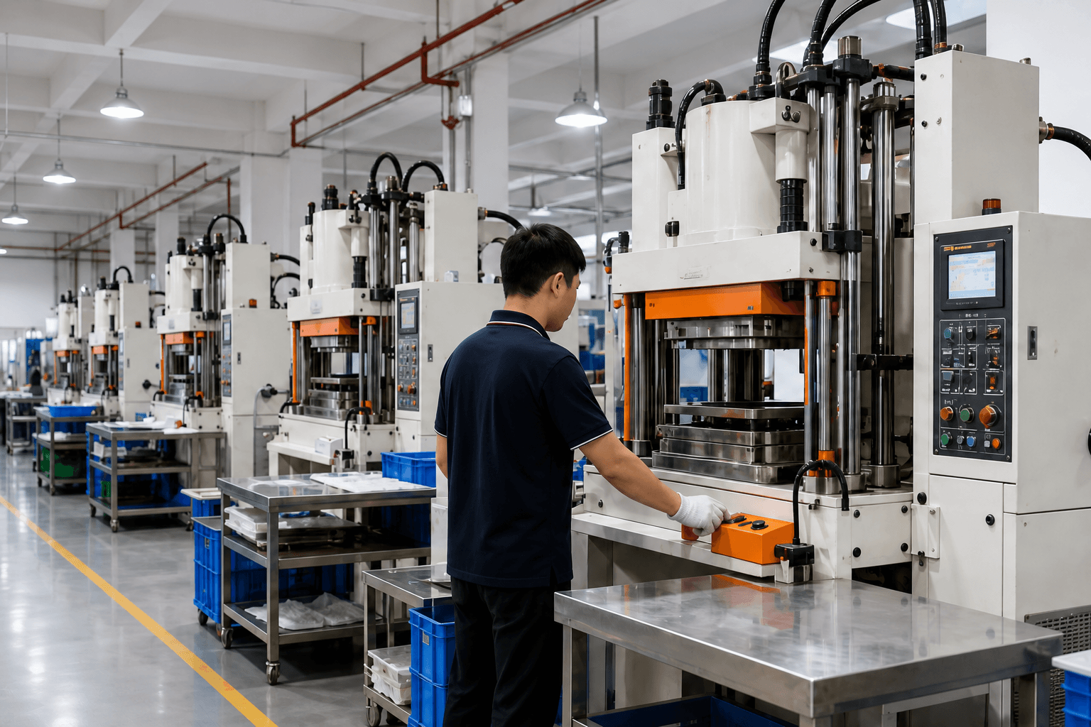Custom silicone product development and controlled production.