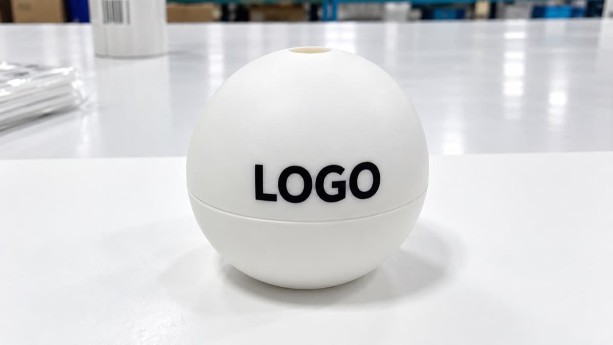 Renjia silicone product reference for How We Prepared a Custom-Logo Single Ice Ball Mold for Retail Packing