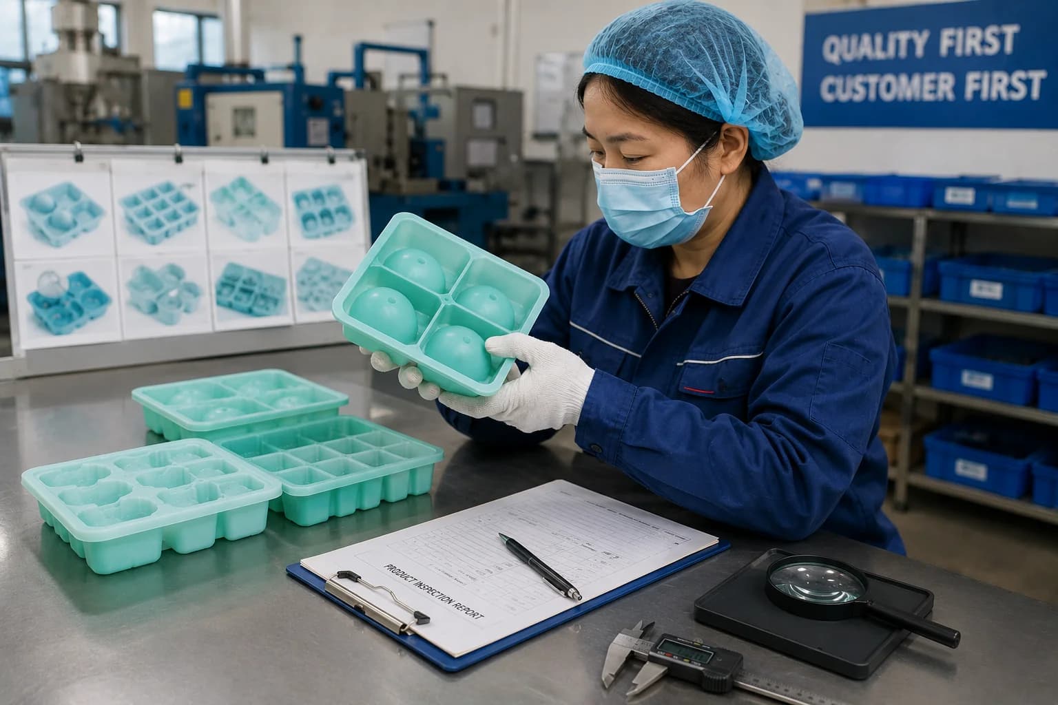Renjia silicone product reference for Mini vs. Large Silicone Ice Cube Trays: Choosing the Right Format