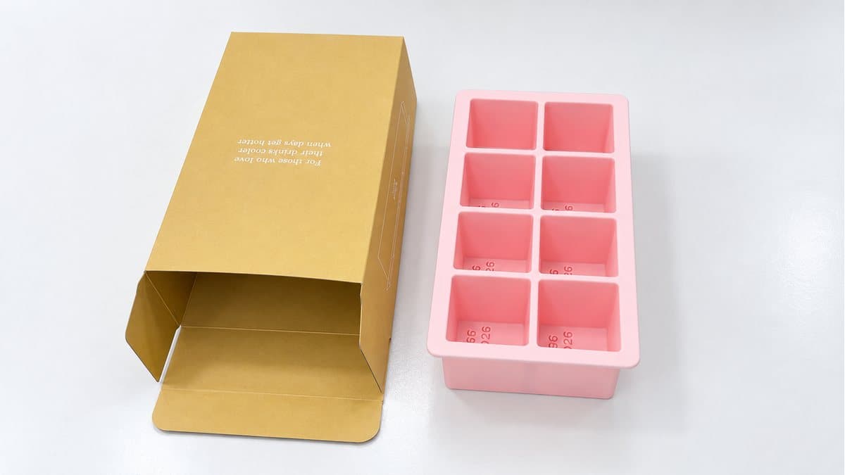 Renjia silicone product reference for How We Developed a Retail-Ready Eight-Cavity Square Ice Tray with Custom Packaging