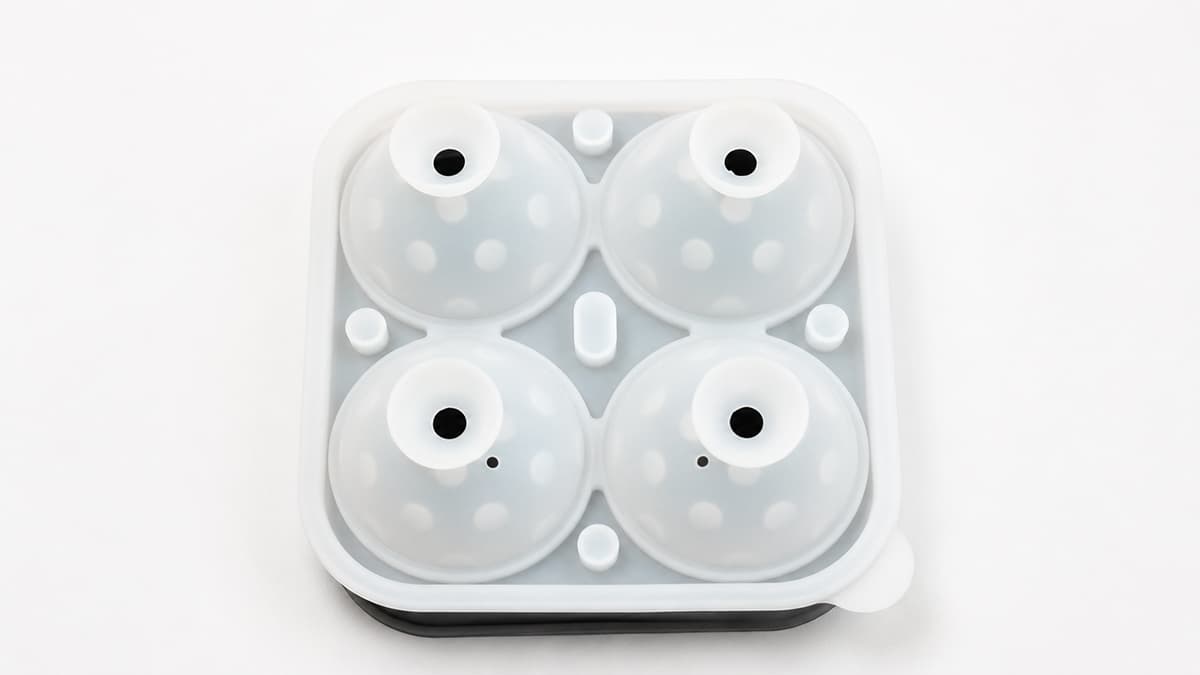 Four Sphere Ice Mold Top Lid