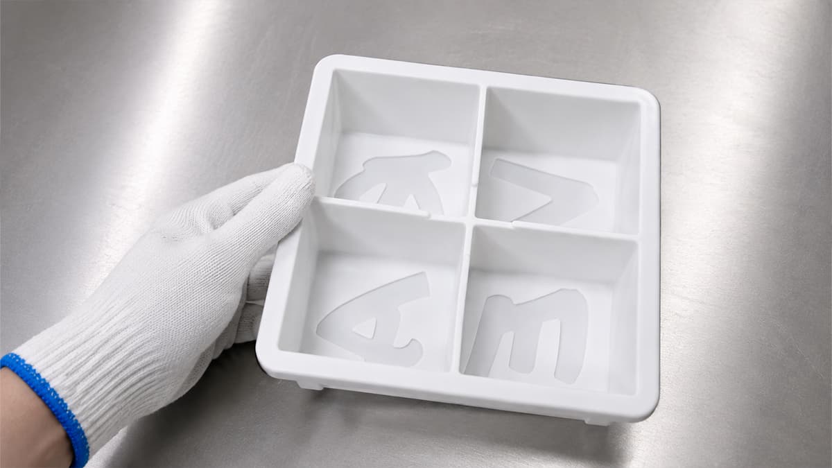 Renjia silicone product reference for How We Engineered Four Distinct Logo Cavities in One Ice Mold for a U.S. E-Commerce Brand