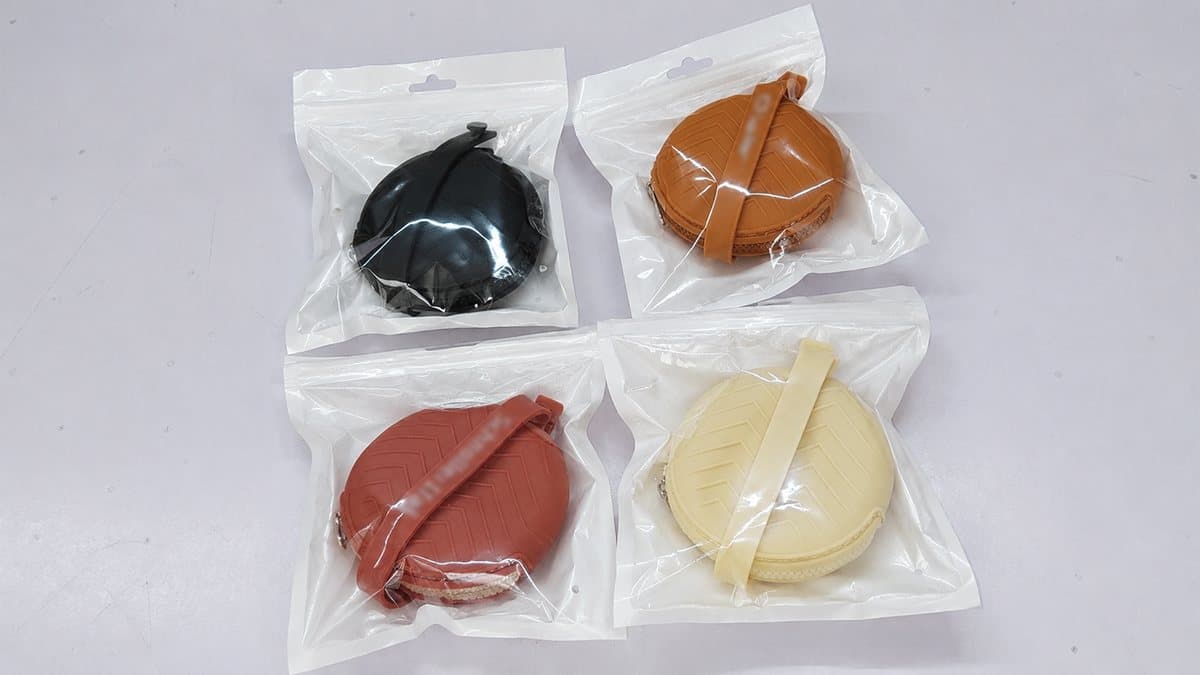 Custom Silicone Pacifier Cases in Individual Bags