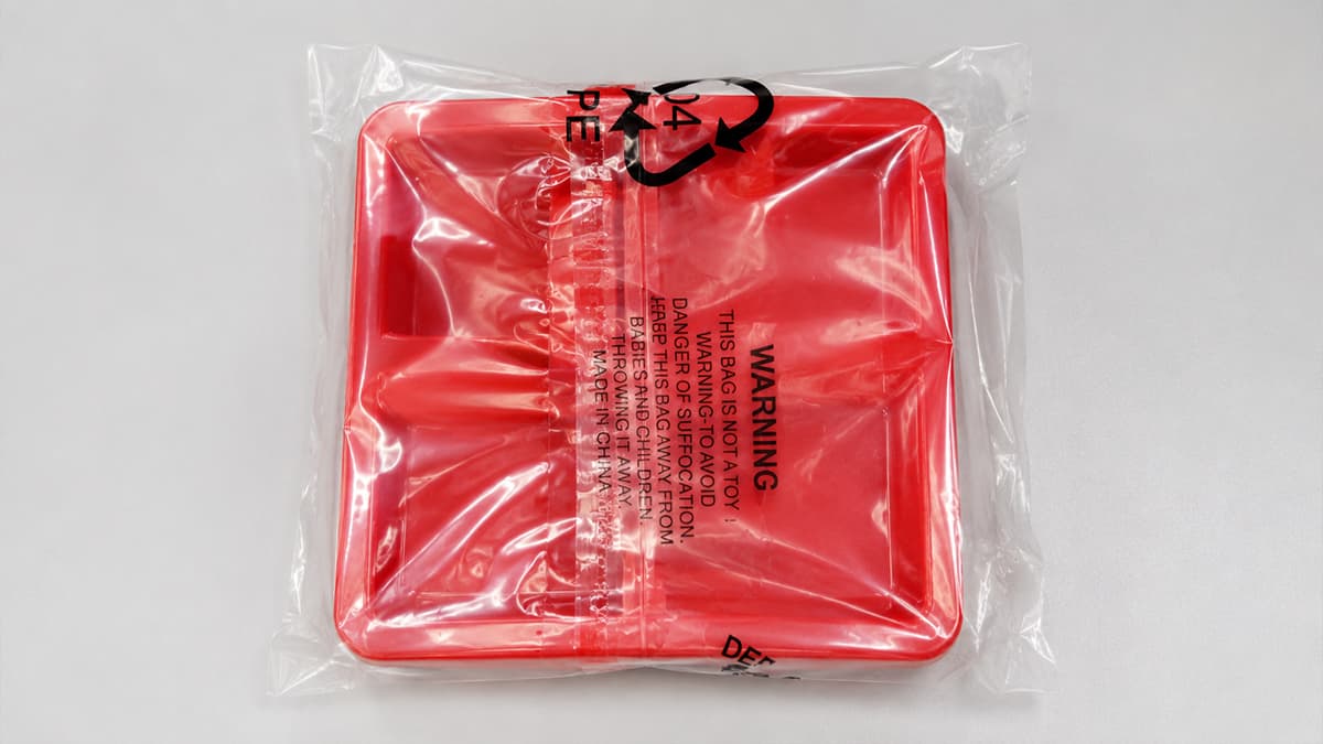 Custom Ice Mold Individual Polybag Packaging