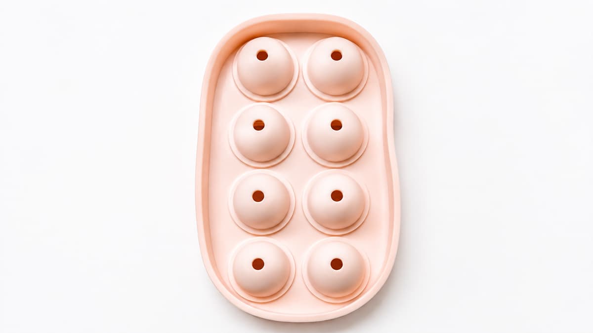 Pink Multi Sphere Ice Mold Design
