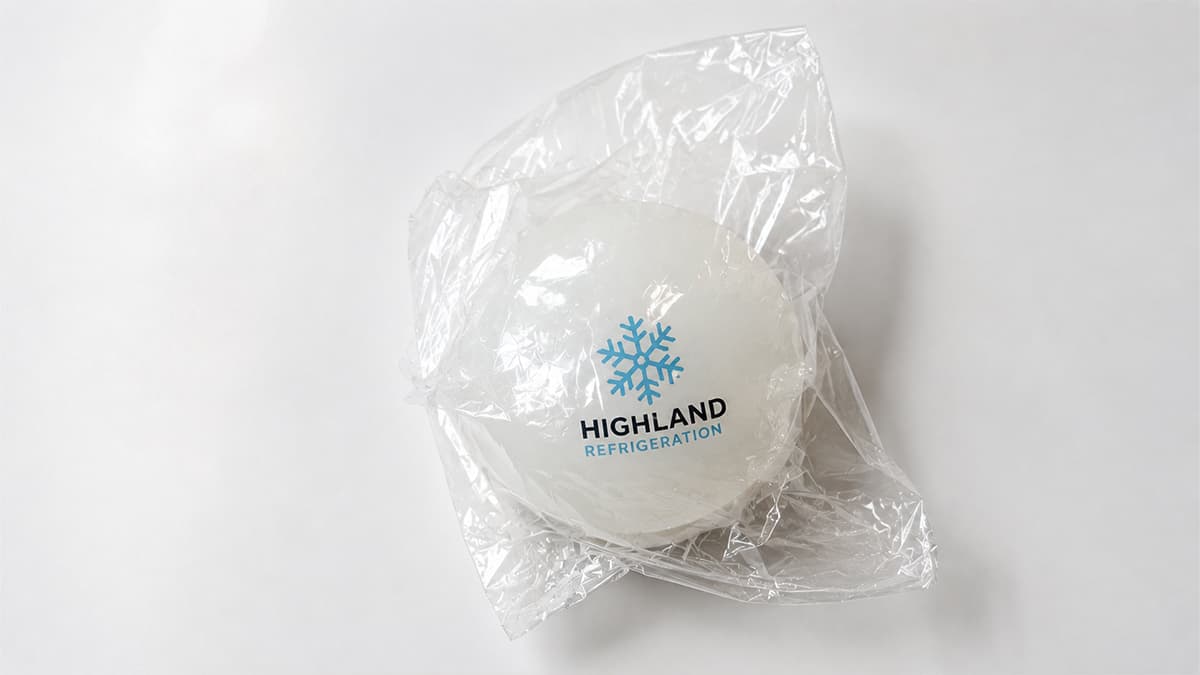 Custom Logo Sphere Ice Mold Packaging